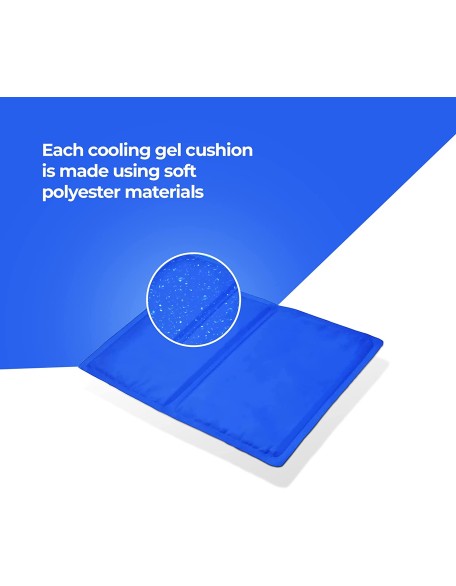 Cooling Gel Pads With Cushion for Pillows, Laptop, Mattress