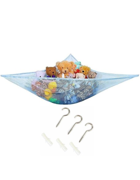 Teddy Hammock With Hooks Large Mesh Net Keep Baby Childs Bedroom Nurse