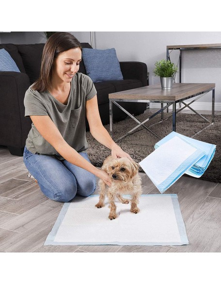 Heavy Duty Puppy Pads 60x60cm With Leak Proof & Odour Control Anti Sli