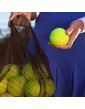 Pack of 12 Tennis Balls with Storage Bag, Tennis Balls for Dogs, Perfect for Tennis, Toys Sports, Cricket, Thick Walled Tennis Balls Pack of 12