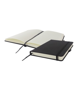 A5 Notebook 240 Pages 100GSM With PU Leather Cover, Pen Loop & Elastic