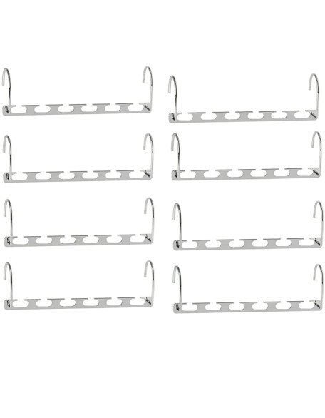 Space Saving Metal Magic Hangers Holder Clothing Rack Hanger Multiple 